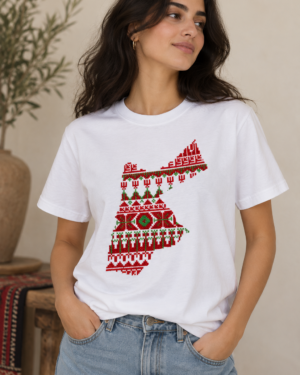 Hand-Embroidered Heritage T-Shirt